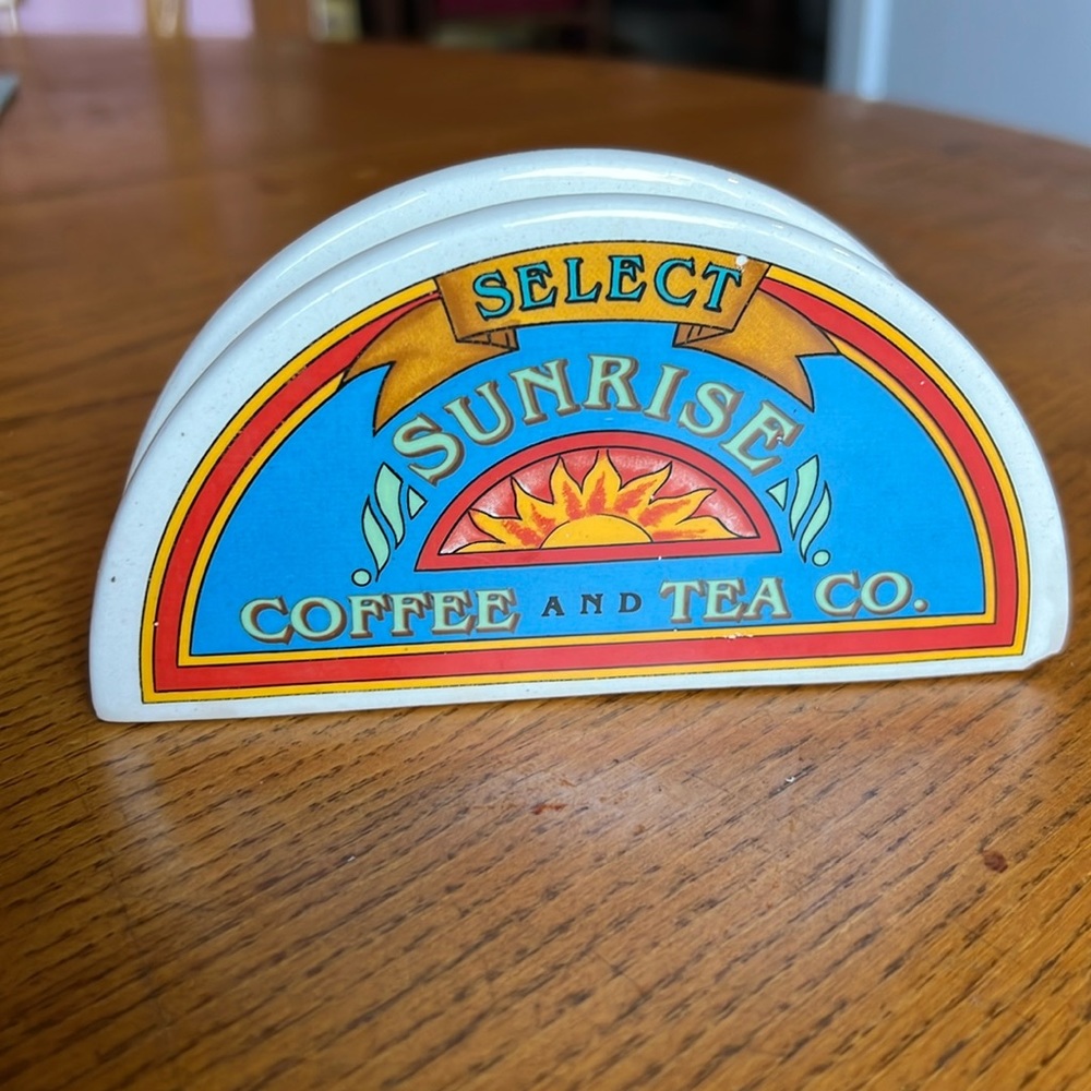 Cute retro napkin/mail holder